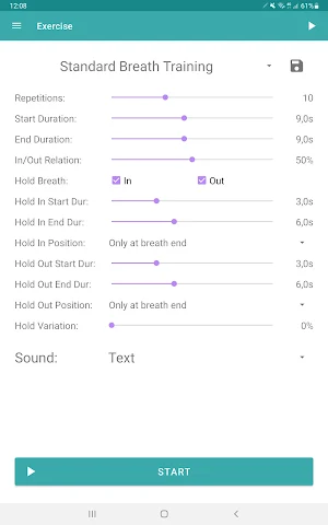 Breath Training Screenshot 3