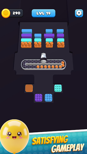 Pop Cannon Sort: Color Puzzle Screenshot 0