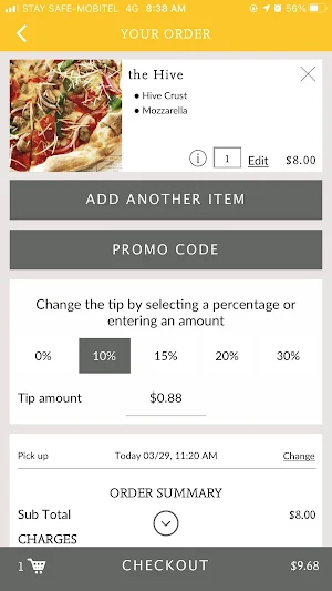 Hive Pizza Screenshot 3