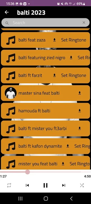 balti musique Screenshot 0