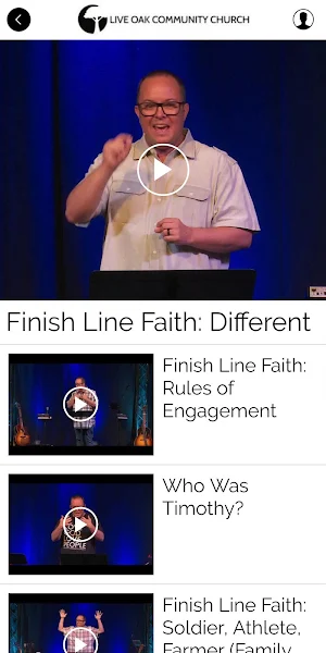 Live Oak Community Church Screenshot 1