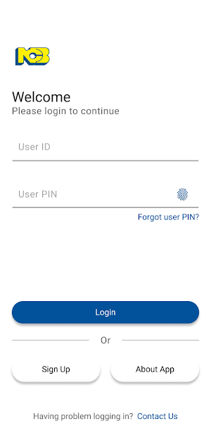 NCB ePOS Screenshot 1