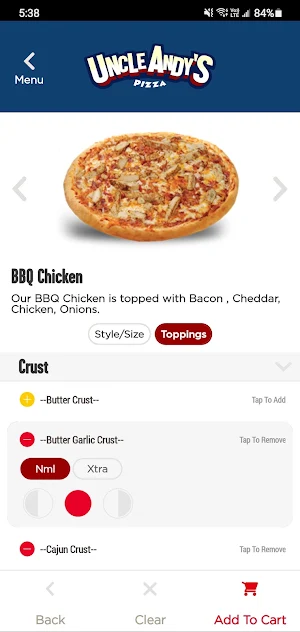 Uncle Andy’s Pizza Screenshot 3