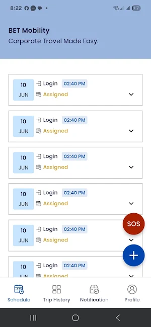 Corporate App Screenshot 0