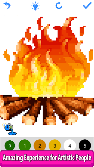 Pixel Art - Color By Number, Sandbox Coloring Book Screenshot 3