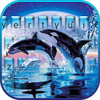 Jumping Whale Keyboard Theme
