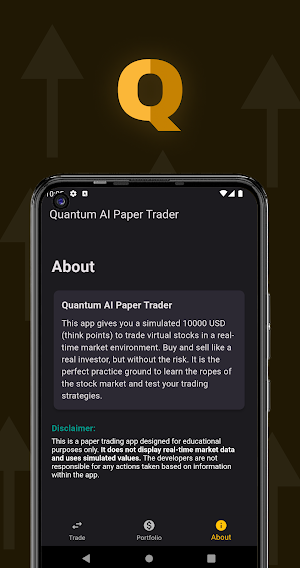 Quantum AI Paper Trader Screenshot 3