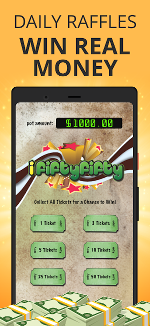 Win Real Money by iFiftyFifty Screenshot 0