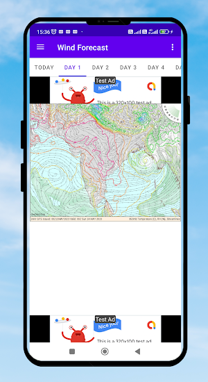 Satellite Weather Wind India Screenshot 2