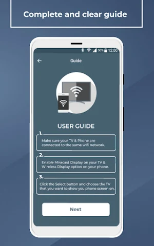 Stream Phone To TV: Cast To TV, Screen Mirroring Screenshot 1