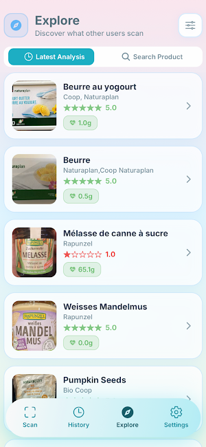 Keto Barcode Screenshot 3