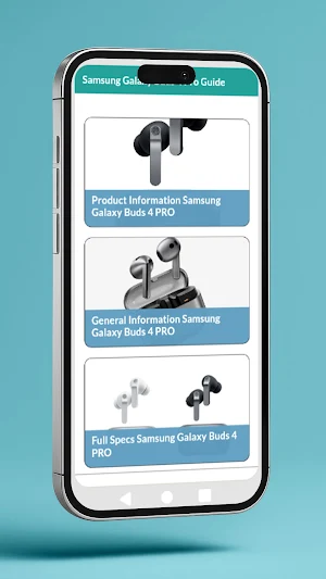Samsung Galaxy Buds4 Pro Guide Screenshot 1