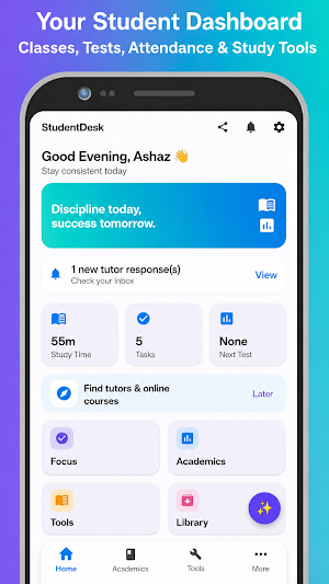StudentDesk: Study Companion Screenshot 1