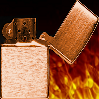 Bronze Zippo Lighter