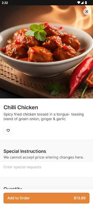 Curry Nights Indian Cuisine Screenshot 2