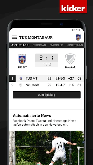 TuS Montabaur Screenshot 2
