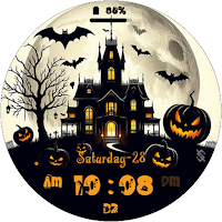 BFF14-Halloween Pumpkin Castle
