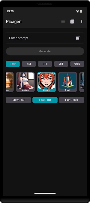 Picagen - AI Image Generator Screenshot 0