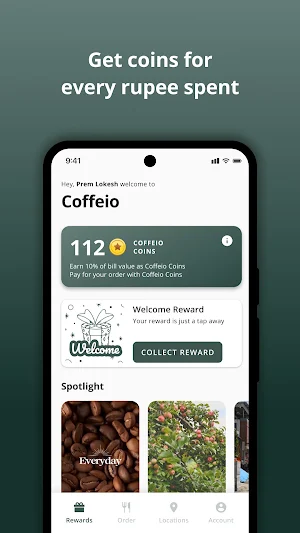 Coffeio Screenshot 1