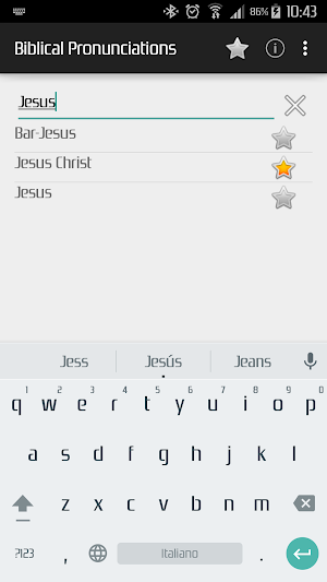 Biblical Pronunciations Screenshot 3