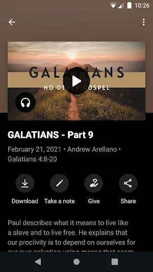 Sufficient Grace Church Screenshot 2