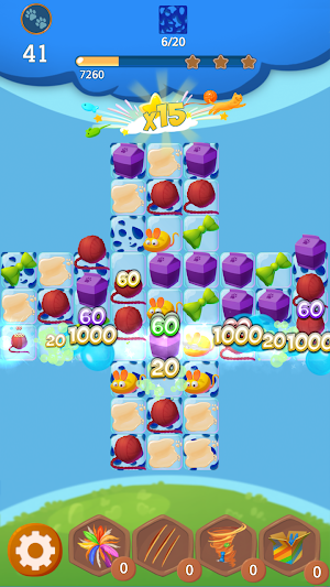Super Cat Games: Match 3 Screenshot 3