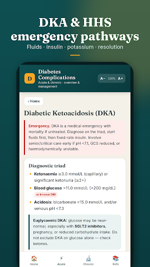 Diabetes Complications Screenshot 1