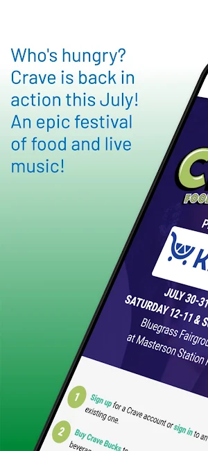 Crave food + music Festival Screenshot 0