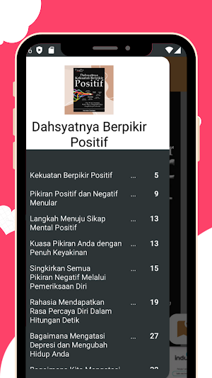 Dahsyatnya Berpikir Positif Screenshot 3