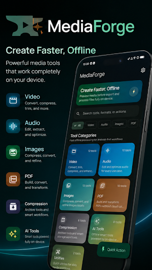 MediaForge: Video & Audio Tool Screenshot 0