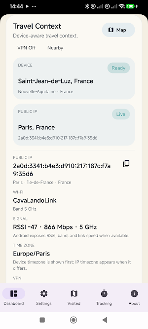 Nomad Dashboard Screenshot 1