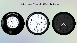 Modern Classic Watch Face Screenshot 3