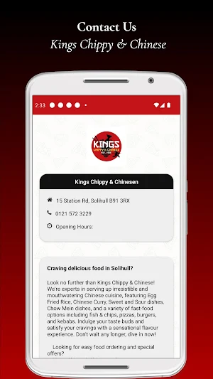 Kings Chippy & Chinese Screenshot 2