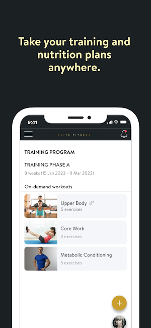 Elite Fitness by Trio Screenshot 1