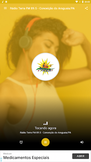 Rádio Terra FM 89.5 - Conceição do Araguaia/PA Screenshot 0
