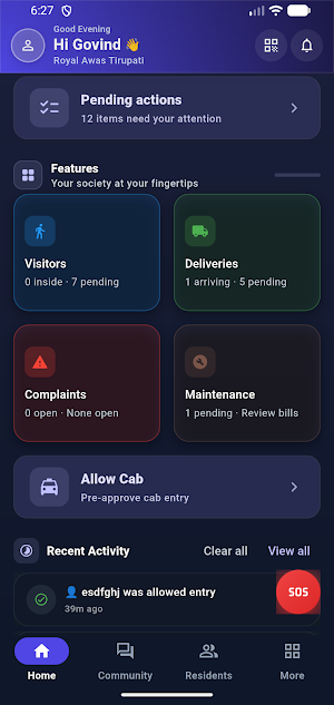MyGuard: Smart Society App Screenshot 2