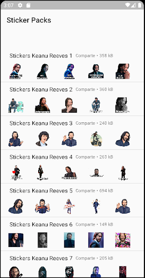 Stickers de Keanu R Screenshot 3