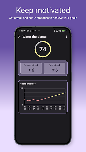 Atomic habits tracker streaks Screenshot 1