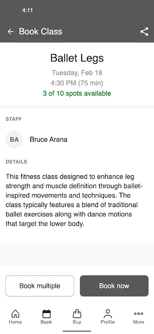 Fitness S.O.S. Screenshot 2