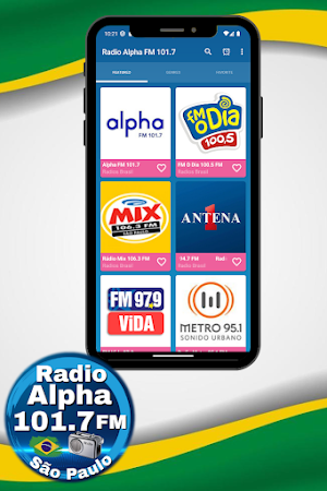 Radio Alpha FM 101.7 Screenshot 1