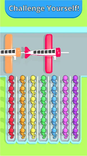 Airport Manager : Sort N Fly Screenshot 1