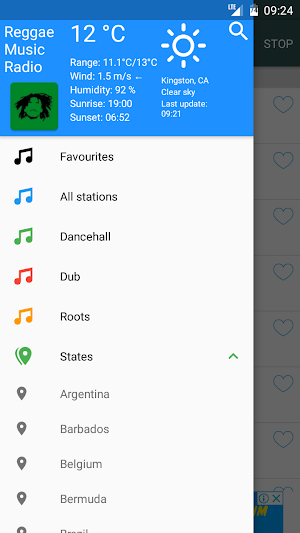 Reggae Music Radio Screenshot 1
