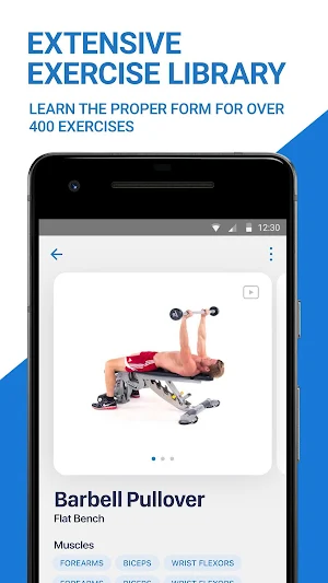 Fitness Buddy: Gym Workout, Weight Lifting Tracker Screenshot 2
