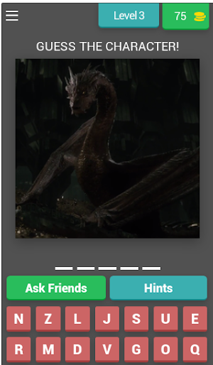 Lord of the Rings QUIZ Screenshot 2