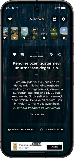 Mentiva – Daily Motivation Screenshot 0