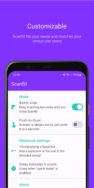 Scanfill Screenshot 2