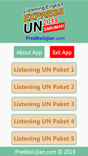 Listening English Express UN T Screenshot 0