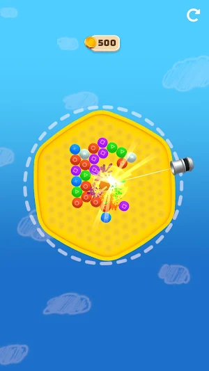 Bubble Shooter Circle Screenshot 0