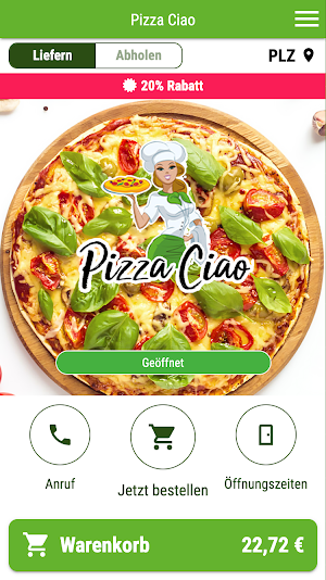 Pizza Ciao Screenshot 0