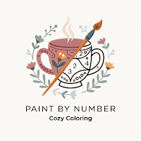 Paint By Number: Cozy Coloring